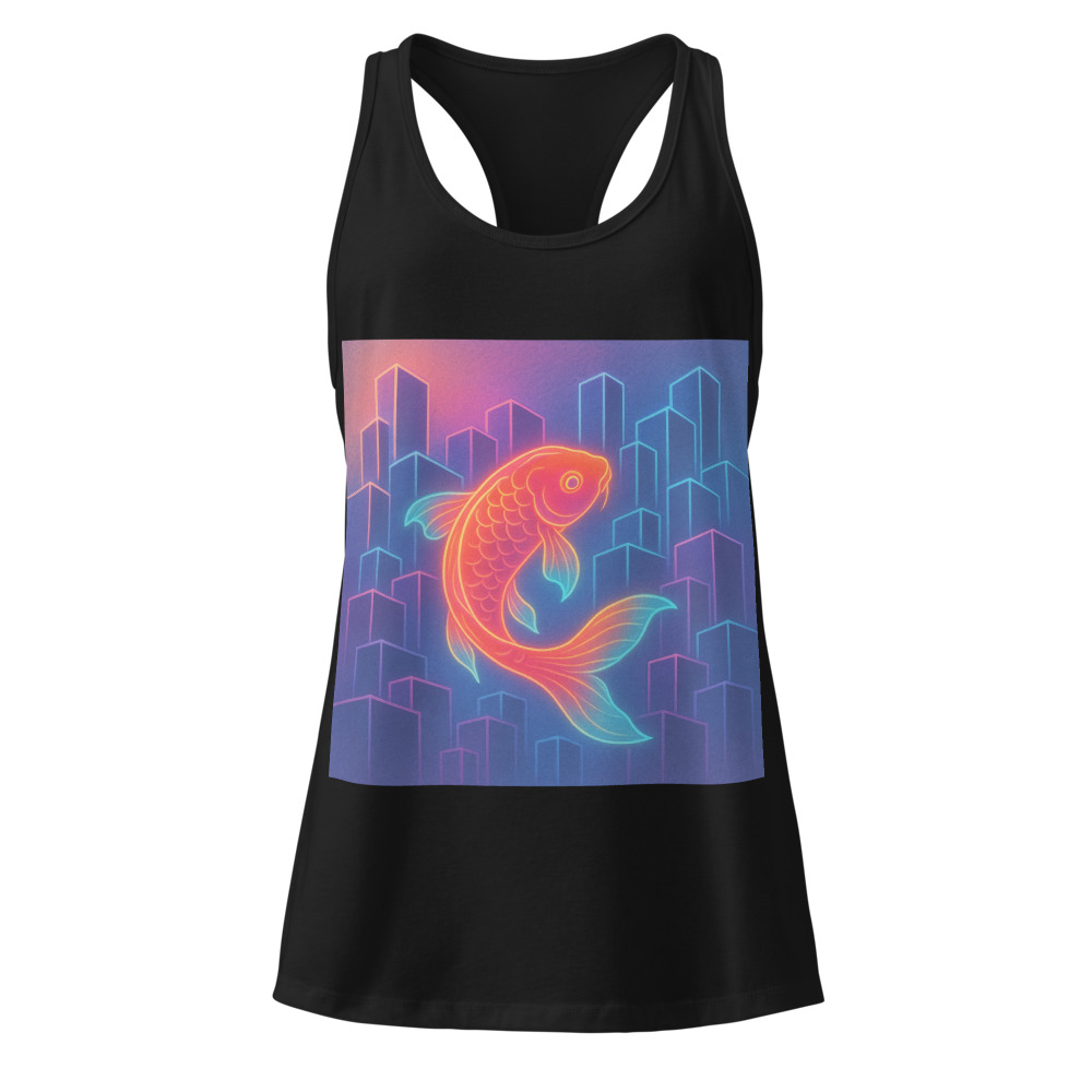 Neon Koi City Drift view 3