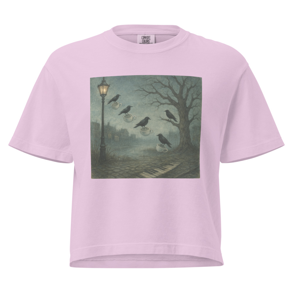 Teacup Crows at Dusk view 5