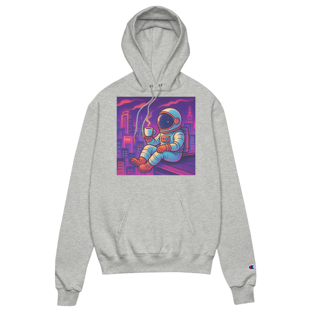 Neon Astronaut Coffee Break view 2