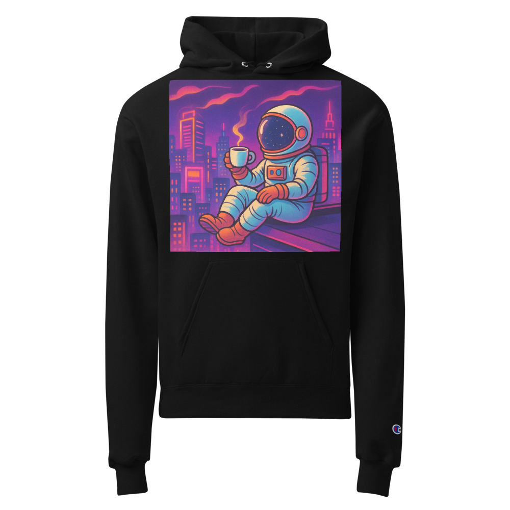 Neon Astronaut Coffee Break view 3