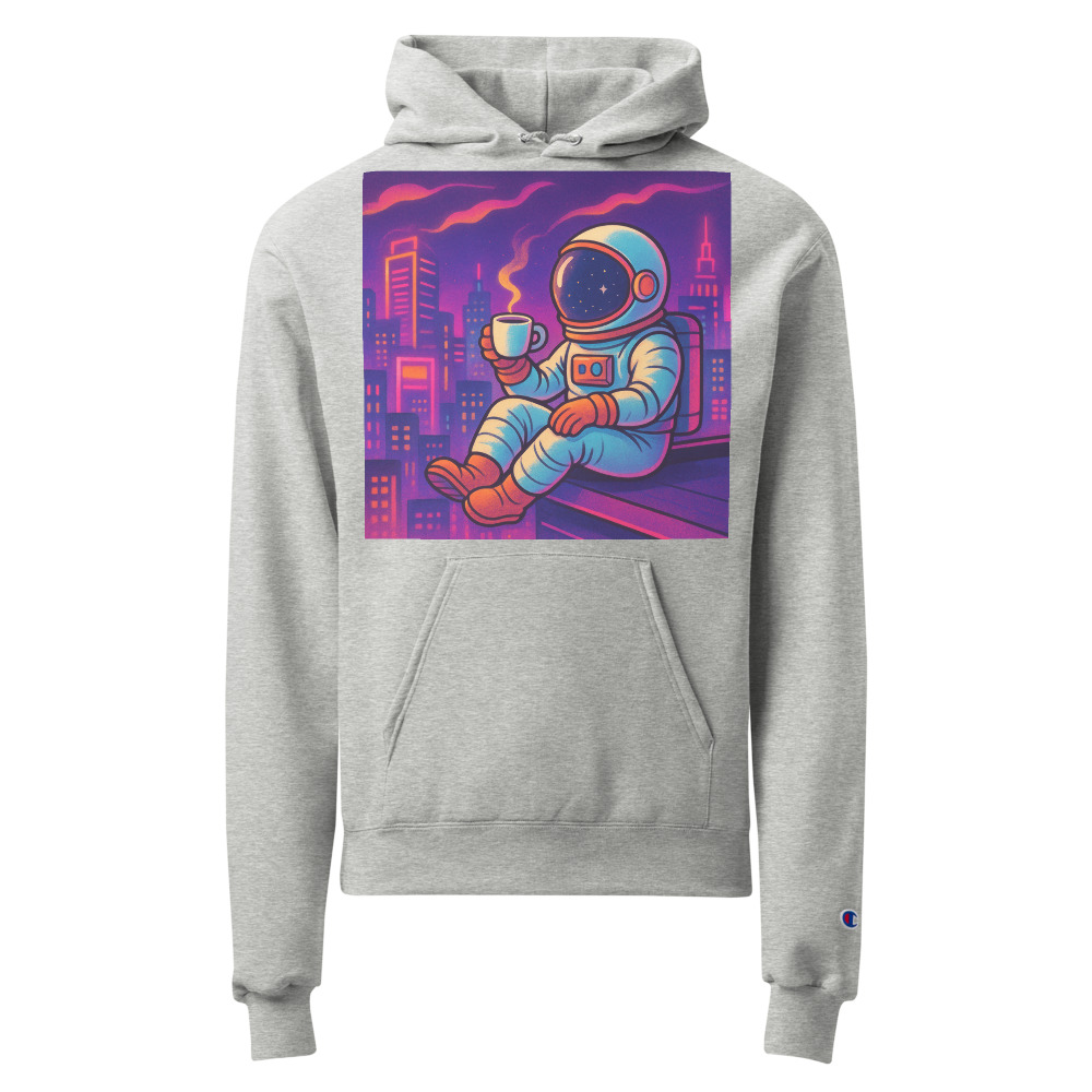 Neon Astronaut Coffee Break