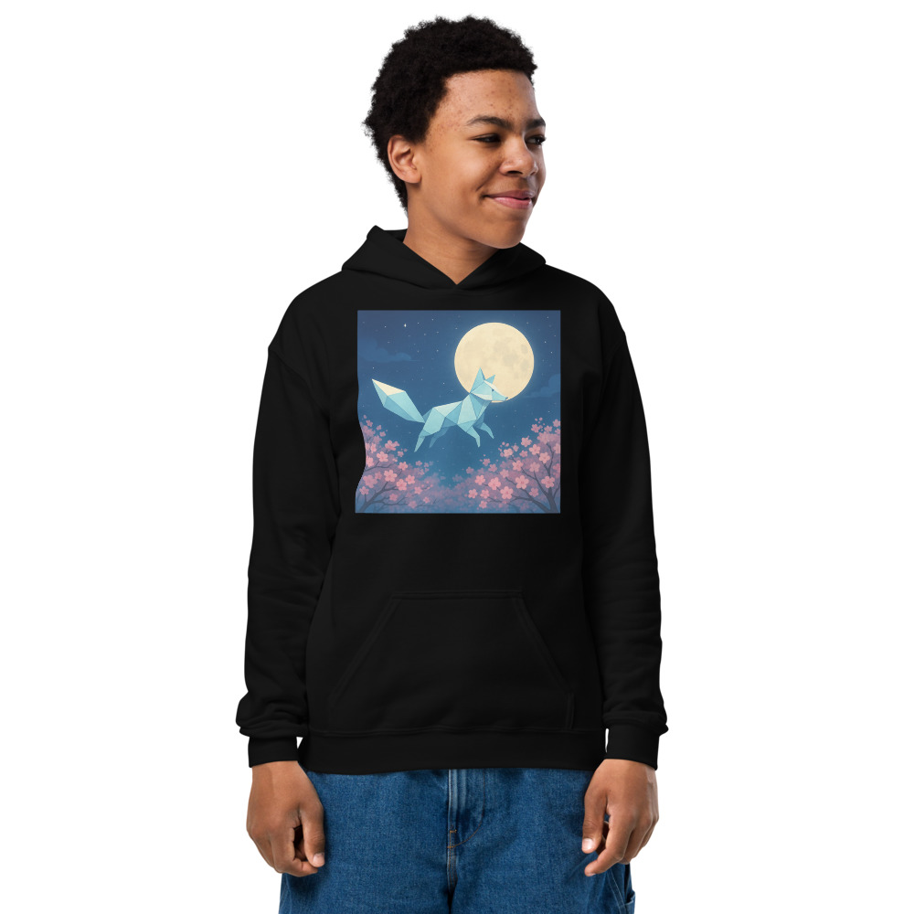 Moonlit Origami Fox view 3