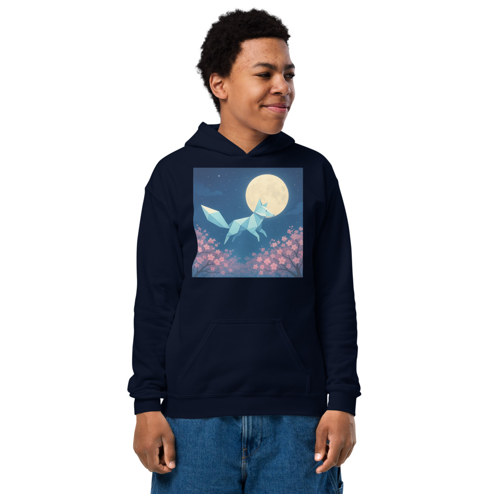 Moonlit Origami Fox view 5