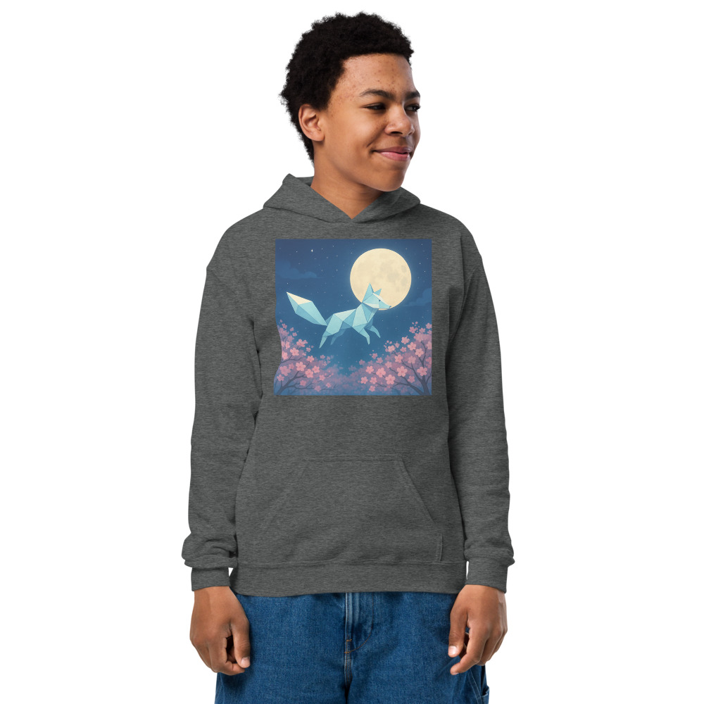 Moonlit Origami Fox view 4