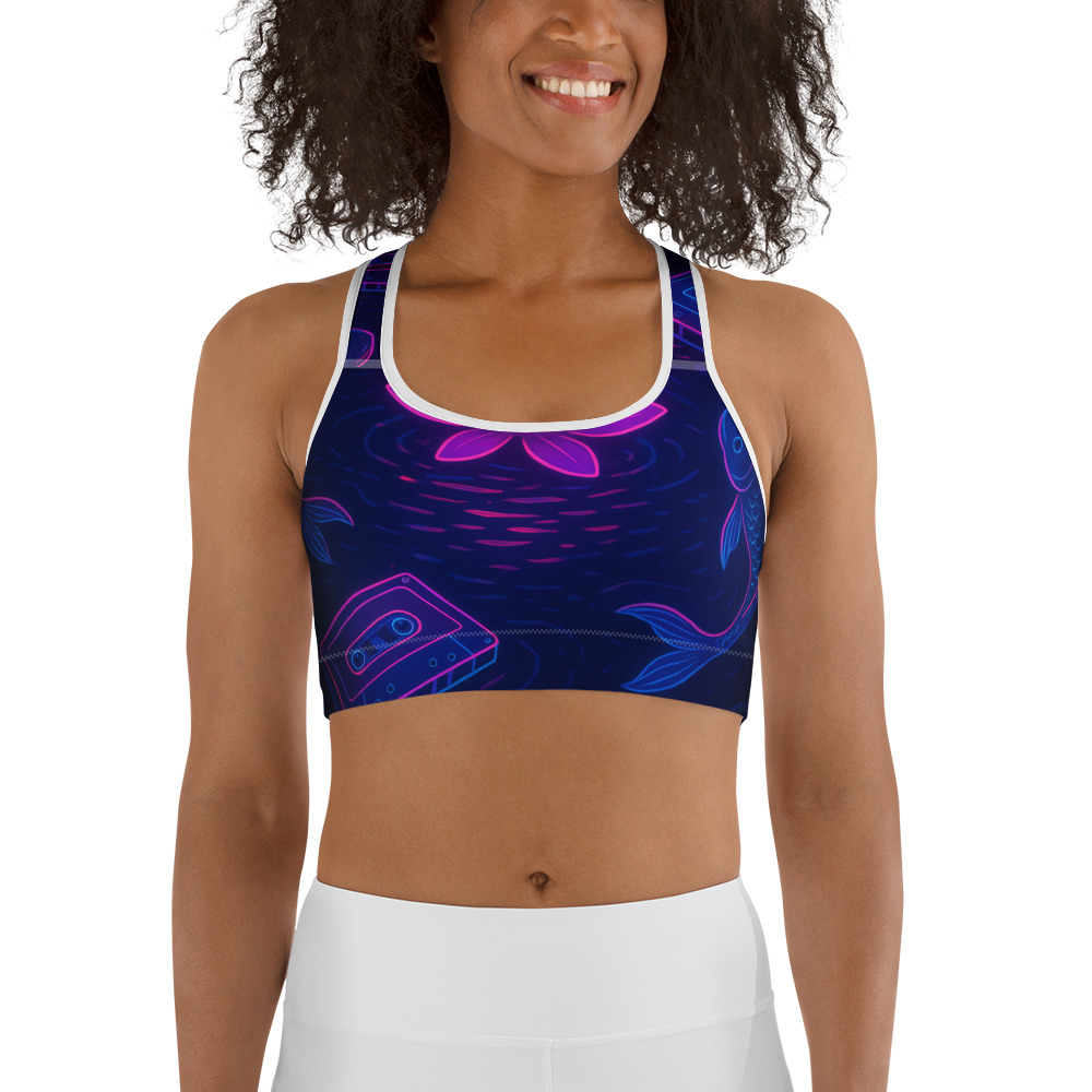 Neon Lotus Koi Dreams view 2