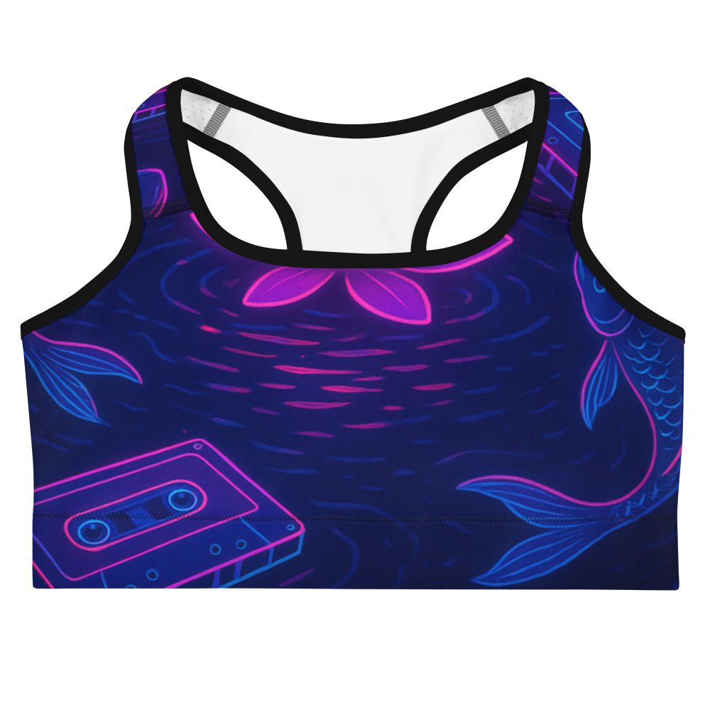 Neon Lotus Koi Dreams view 3