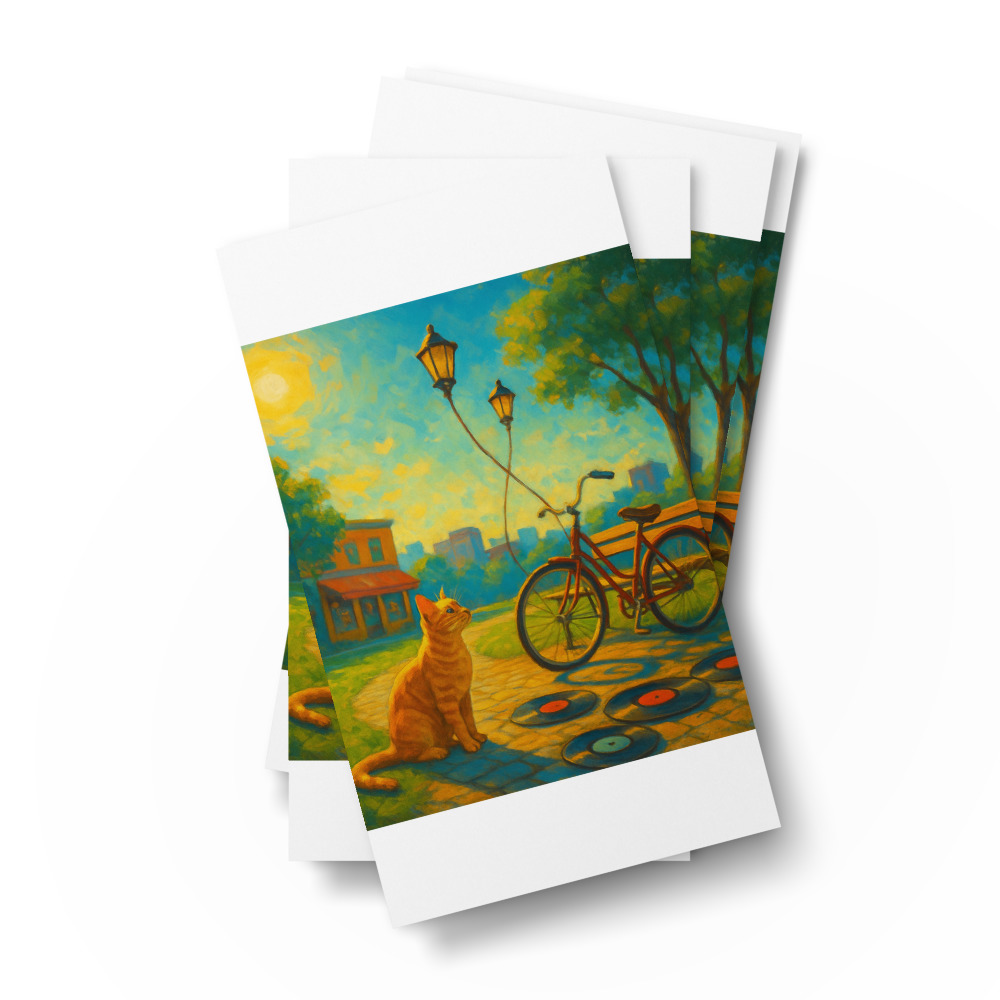 Vinyl Steps and Floating Lanterns view 2