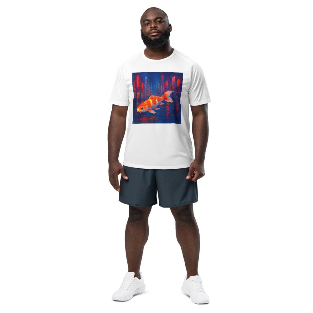 Radiant Neon Koi view 2