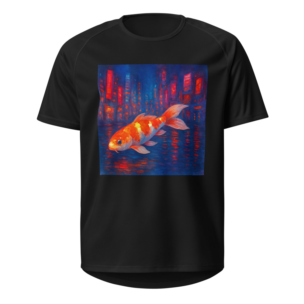 Radiant Neon Koi view 3