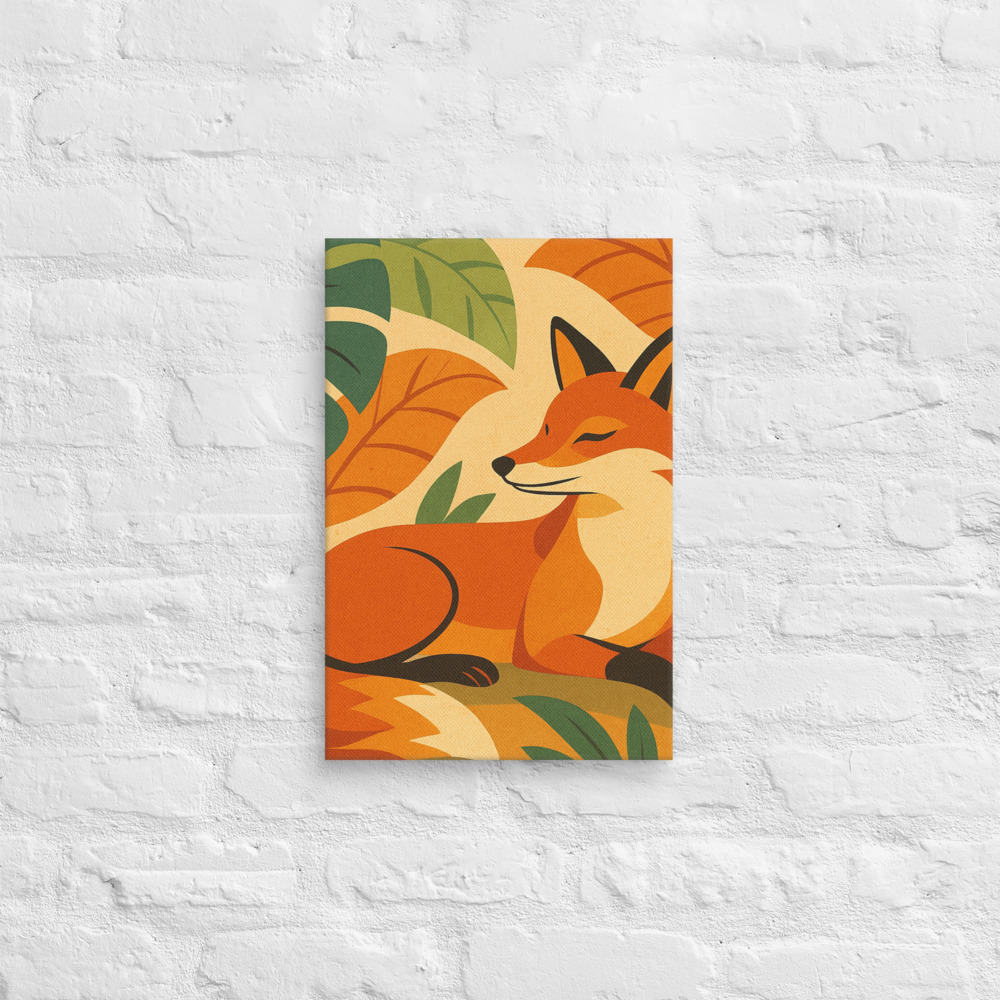 Sunlit Retro Fox Retreat view 2