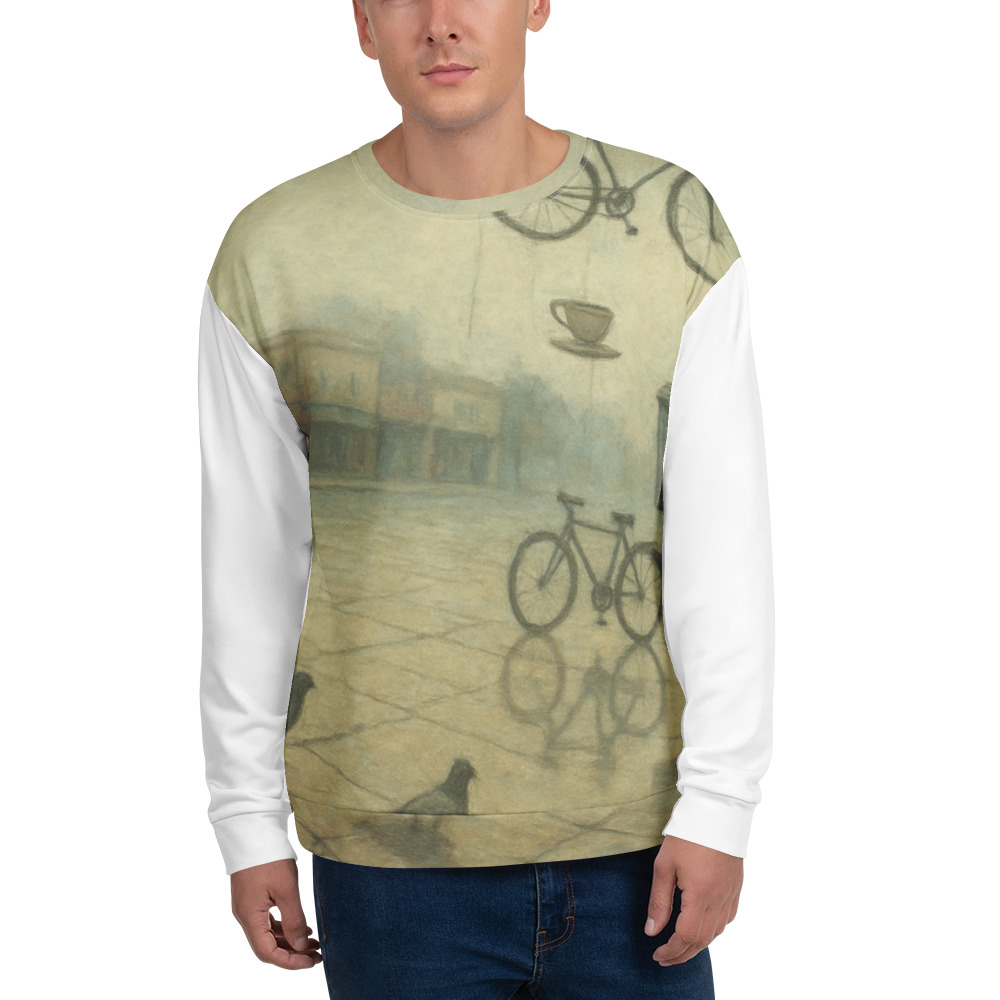 Suspended Reflections in the Plaza