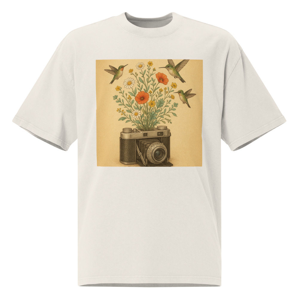 Vintage Lens Wildflower Bouquet