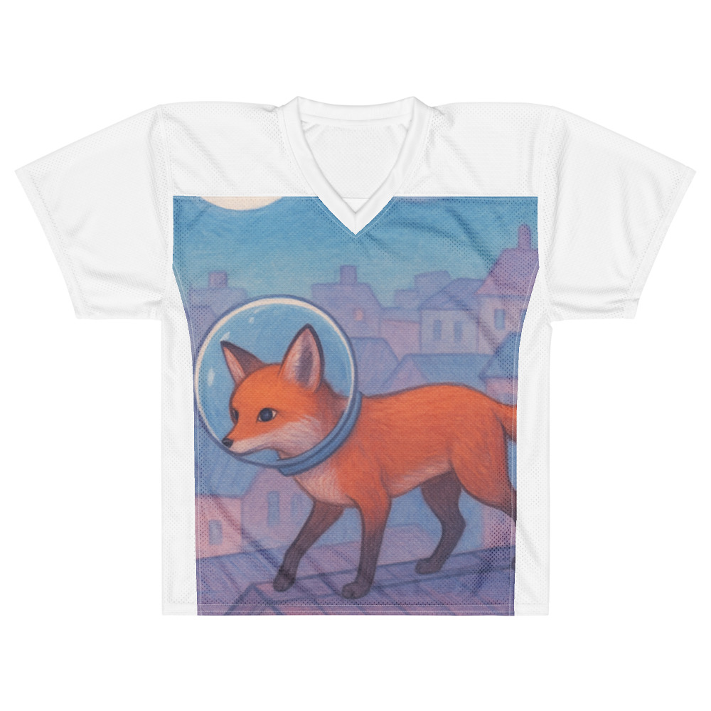 Moonlit Rooftop Fox view 2