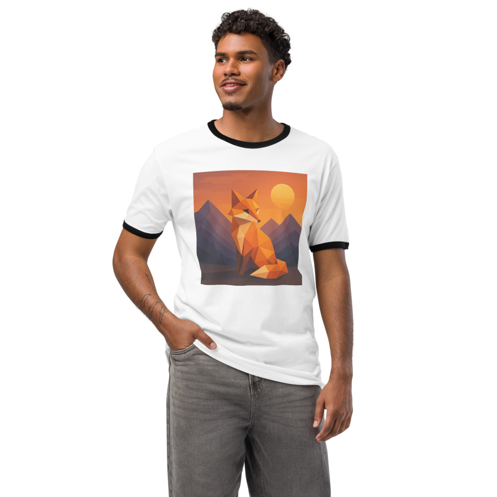 Origami Sunset Fox view 2