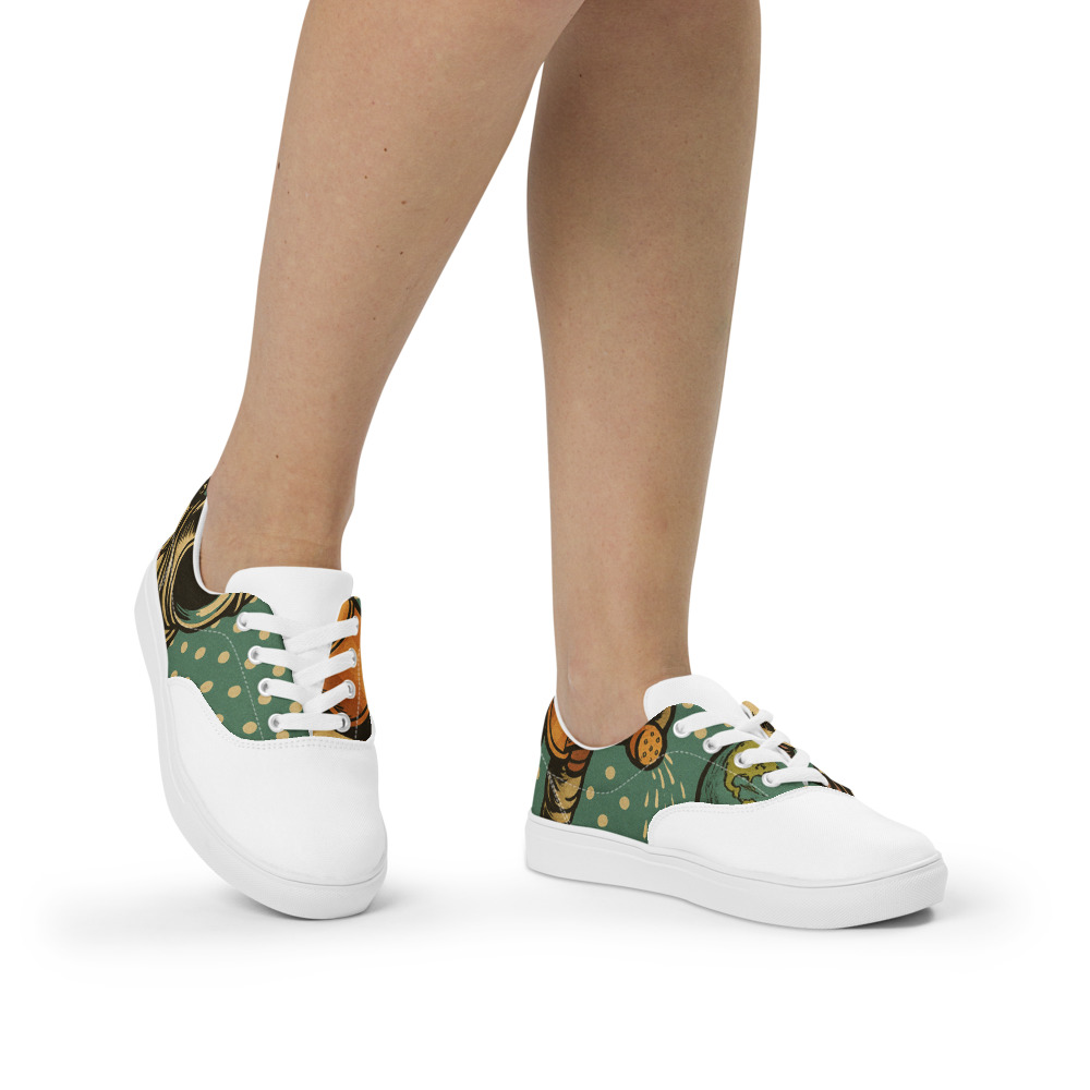 Retro Astronaut Watering Planet view 2