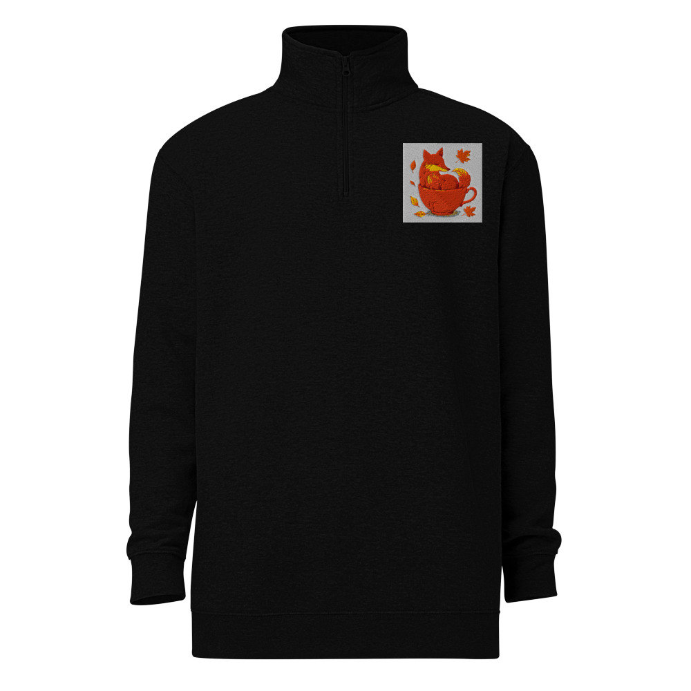 Cozy Autumn Teacup Fox view 3