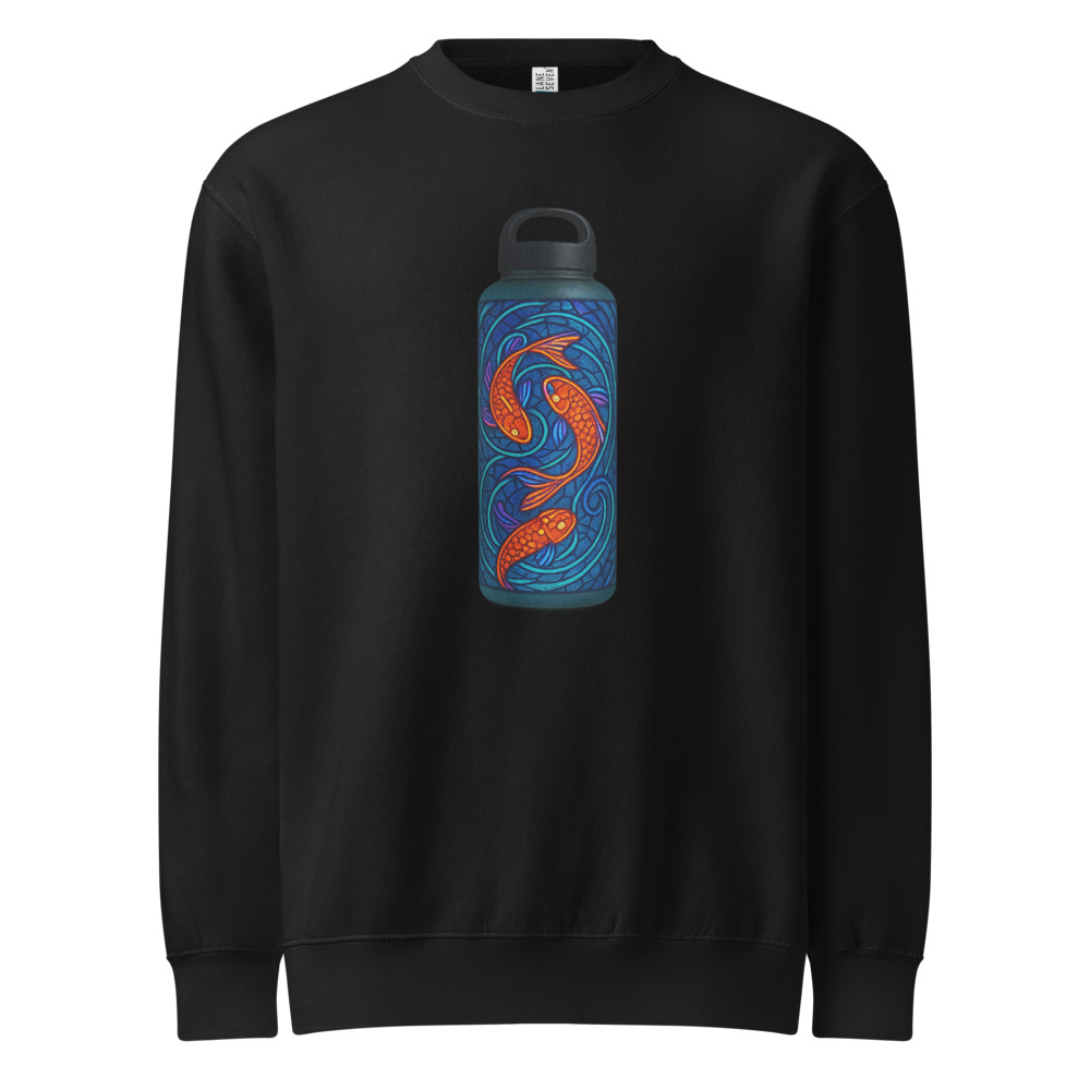 Luminous Koi Swirl Wrap view 3