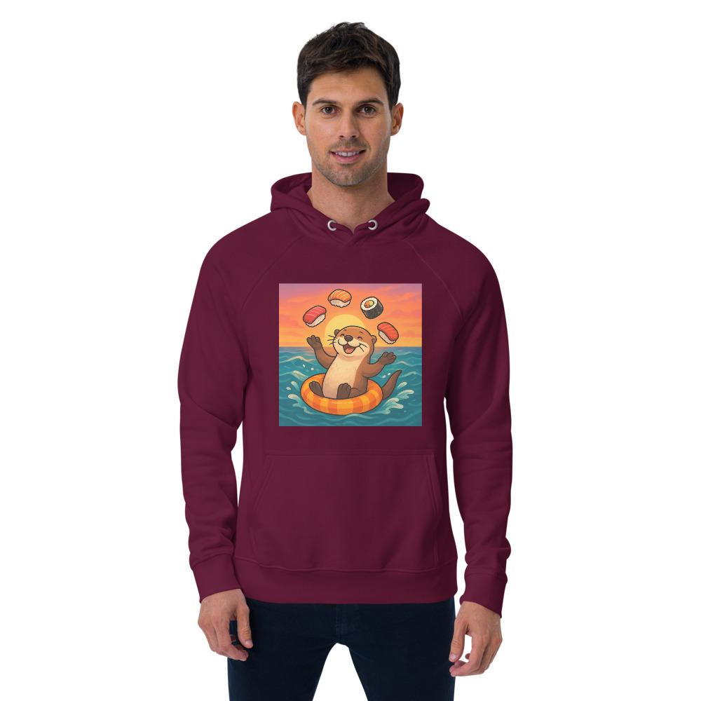 Sunset Sushi Juggling Otter view 4