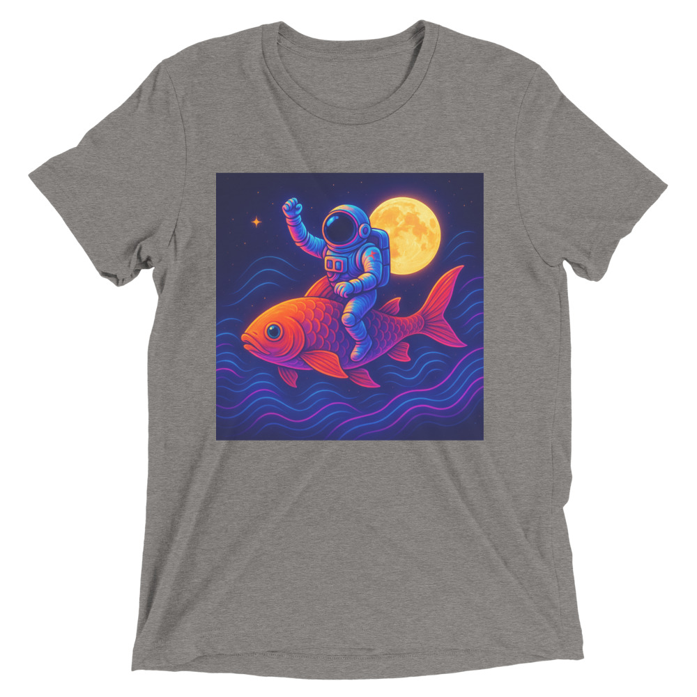 Moonlit Cosmic Koi Rider view 3