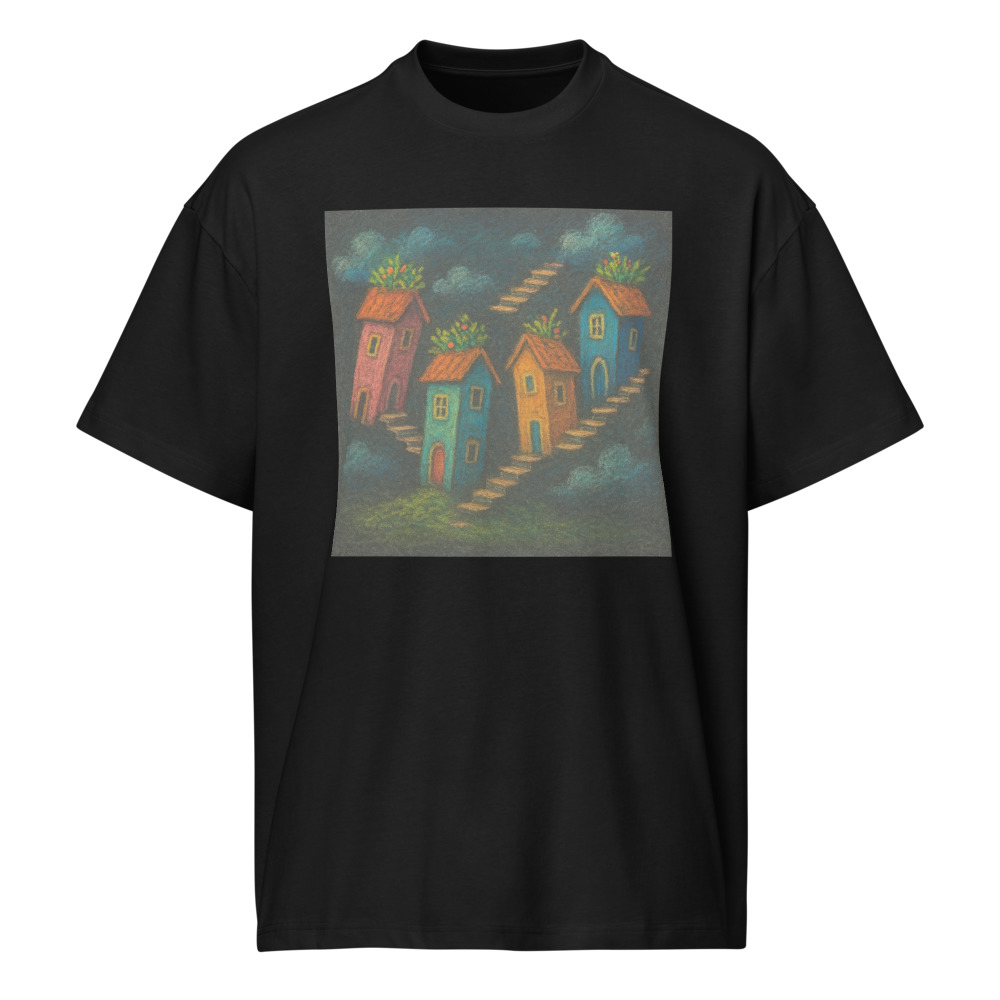 Cloudstep Rooftop Village view 3