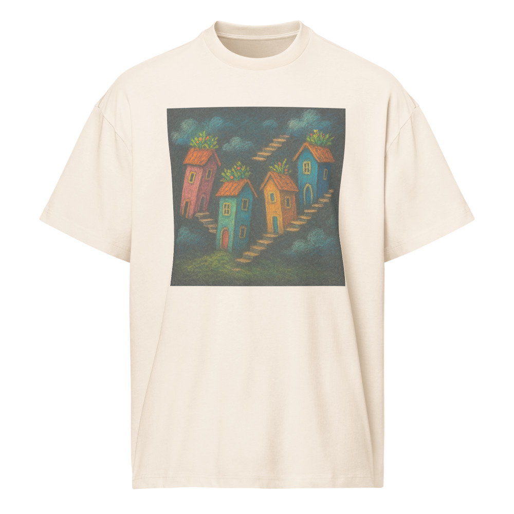 Cloudstep Rooftop Village view 6