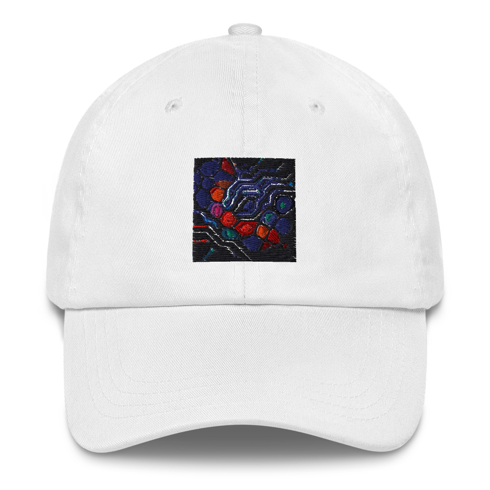 Neon Honeycomb Circuitry view 2