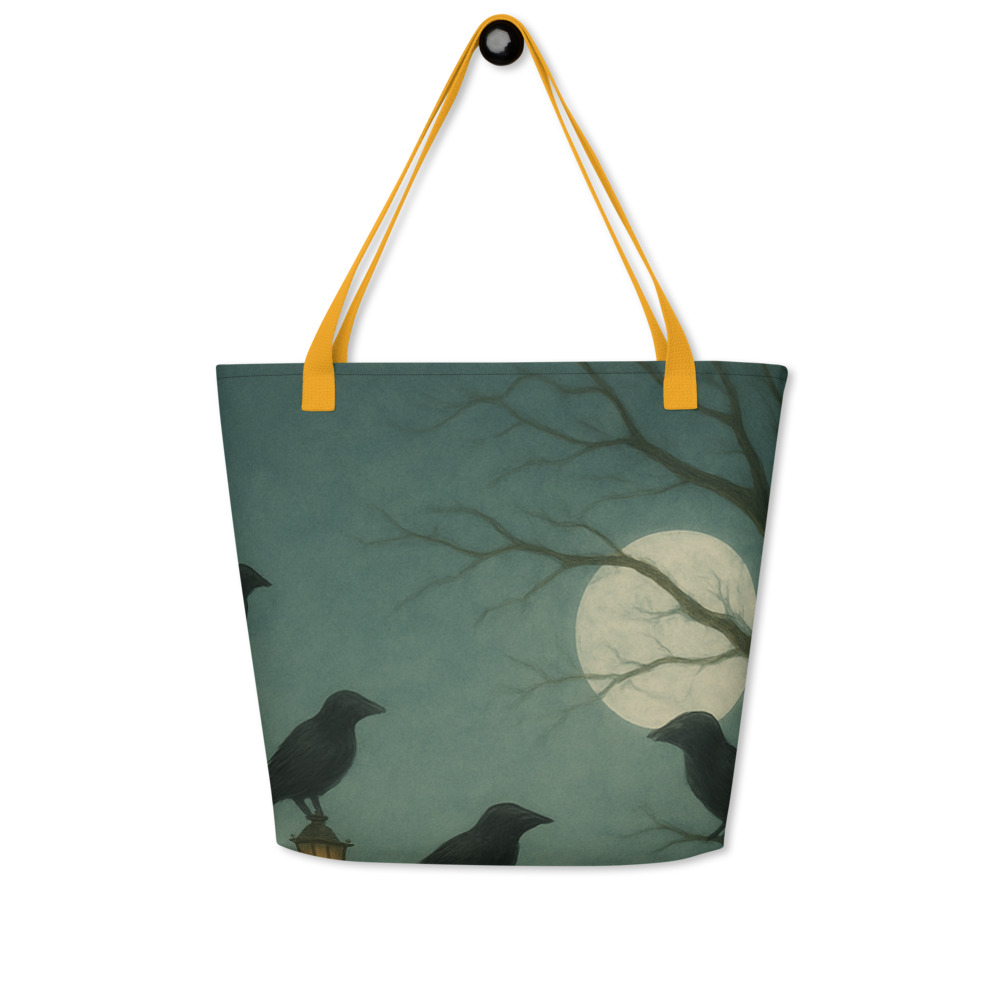 Moonlit Nocturne of Crows view 2