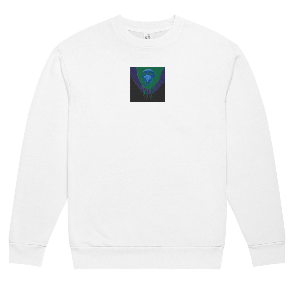 Glowing Geometric Jellyfish view 2