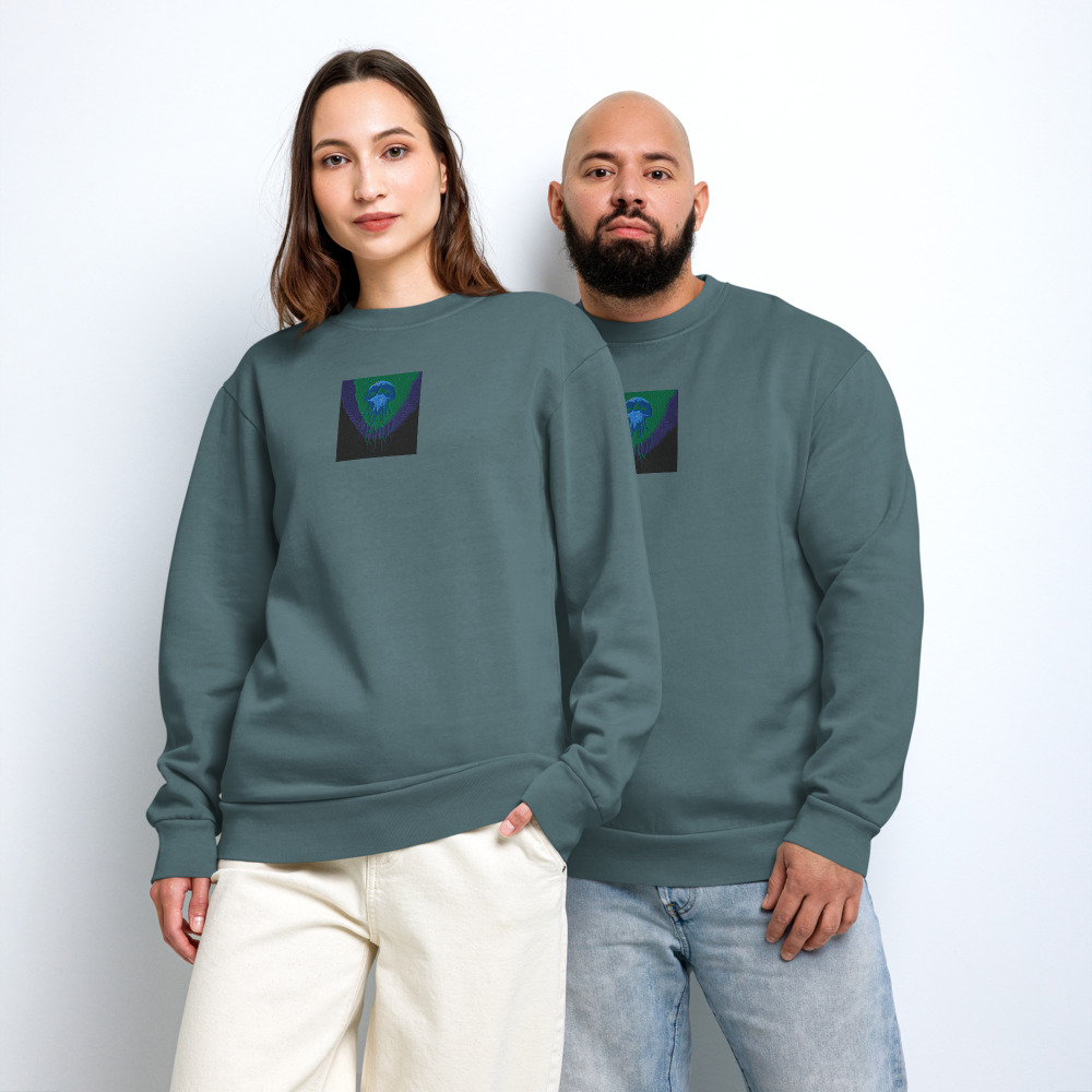 Glowing Geometric Jellyfish view 5