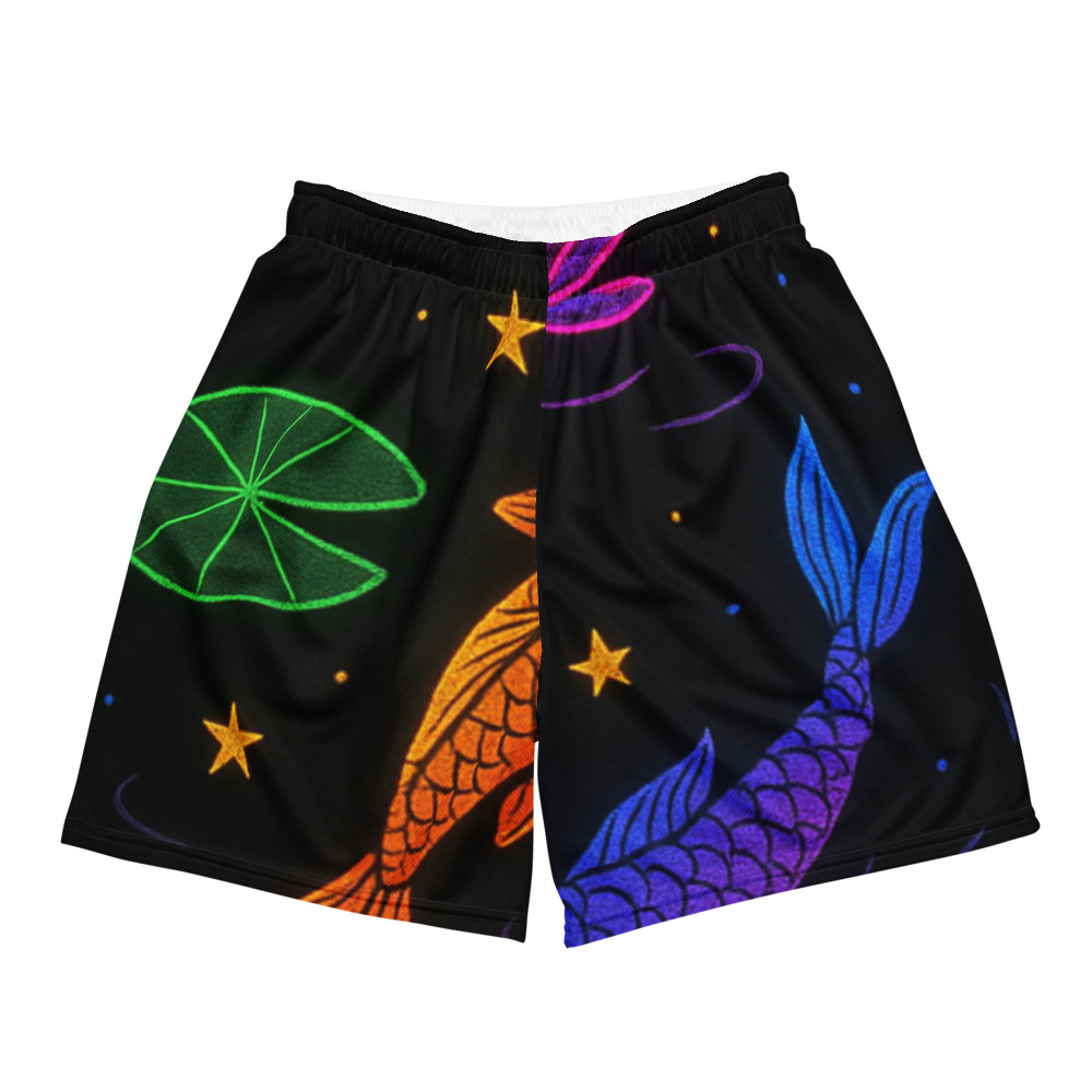 Neon Rainbow Koi Pond