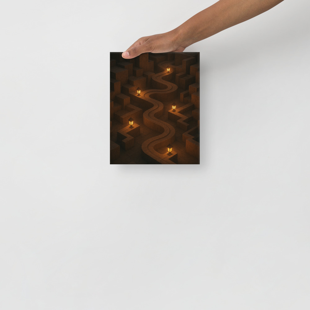 Amber Lantern Labyrinth view 2