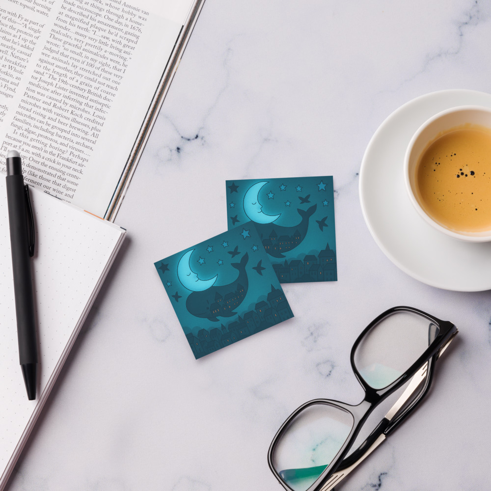 Moonlit Whale Village view 2