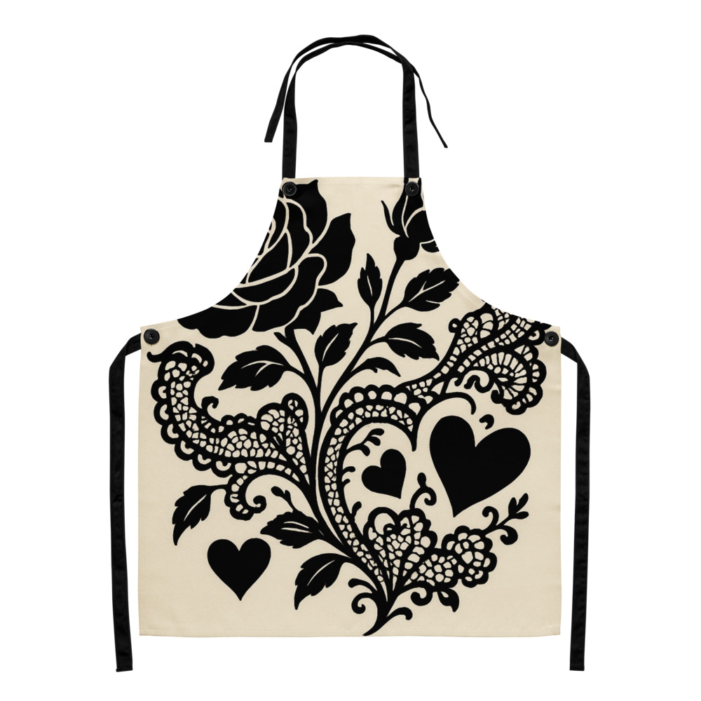 Romantic Rose Lace Stencil