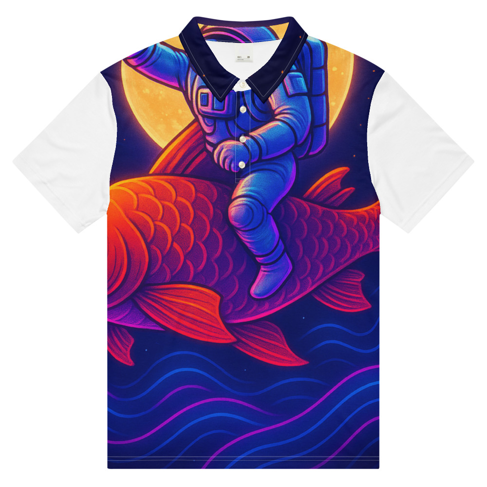 Moonlit Koi Rider view 2