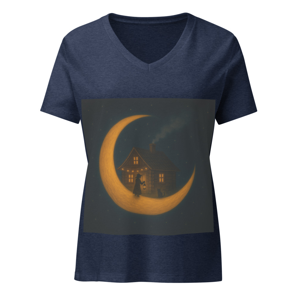 Moonlit Cottage and Porch Cat view 4