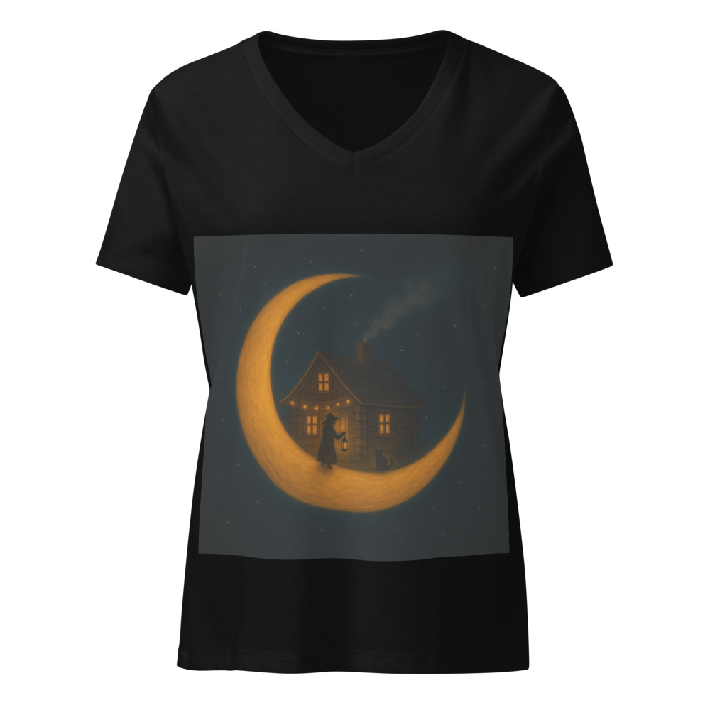 Moonlit Cottage and Porch Cat view 6