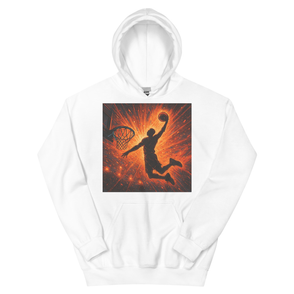 Buzzer Beater Blaze Art Print