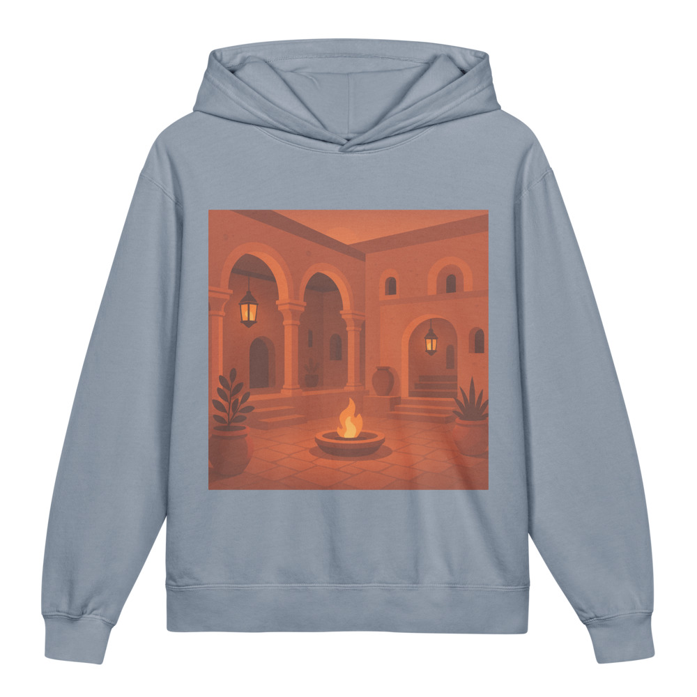 Emberlit Terracotta Courtyard view 4