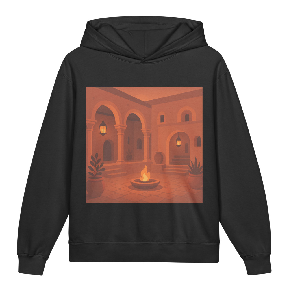 Emberlit Terracotta Courtyard view 3