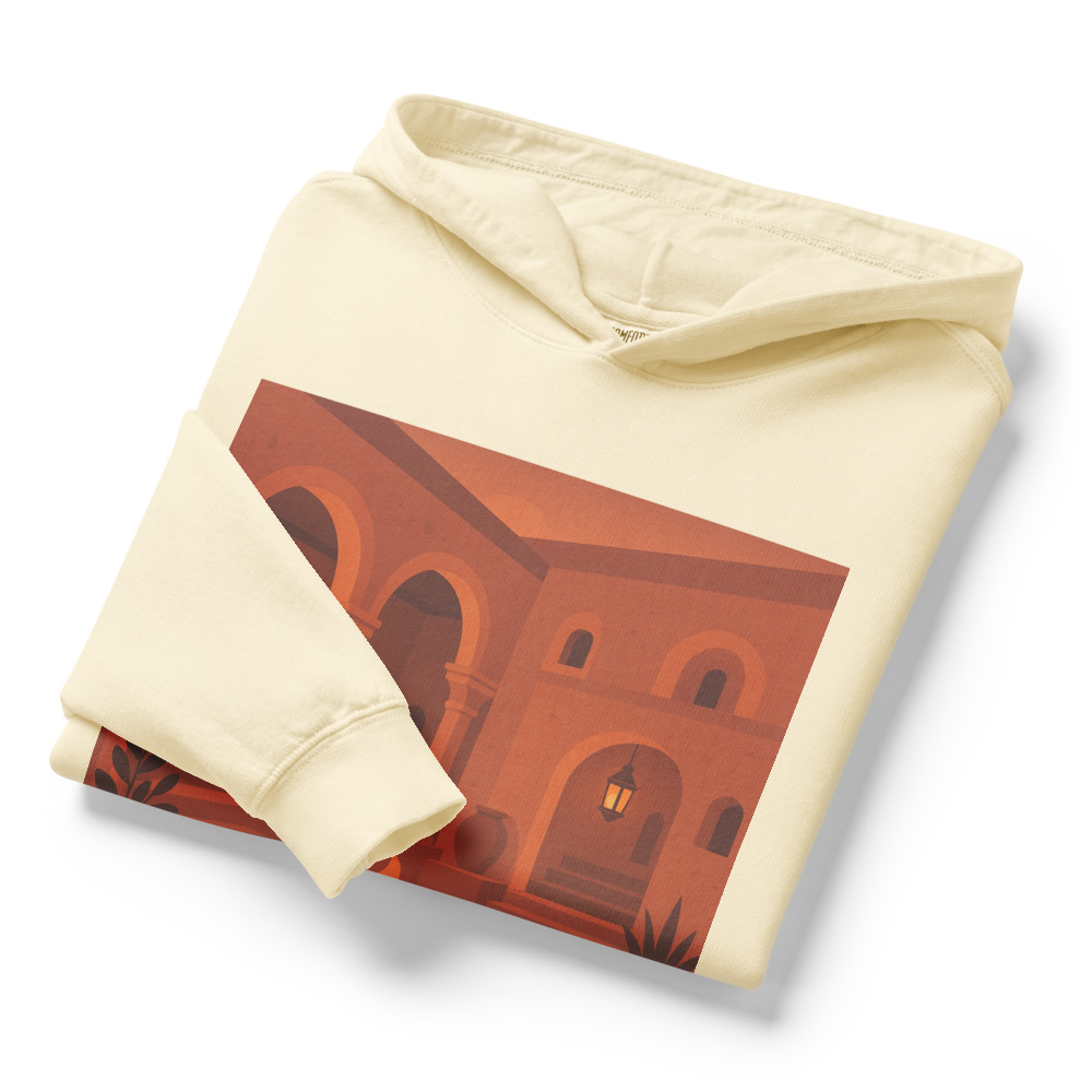 Emberlit Terracotta Courtyard view 2