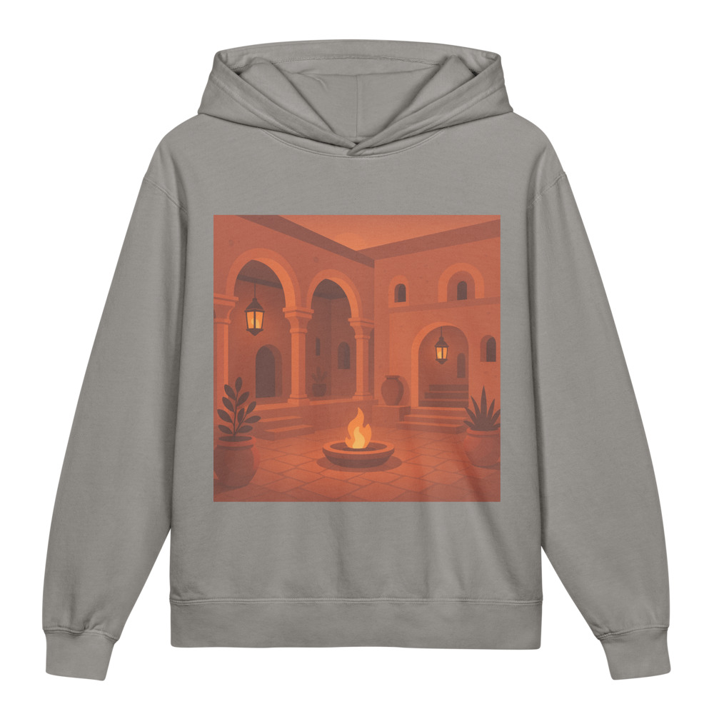 Emberlit Terracotta Courtyard view 6