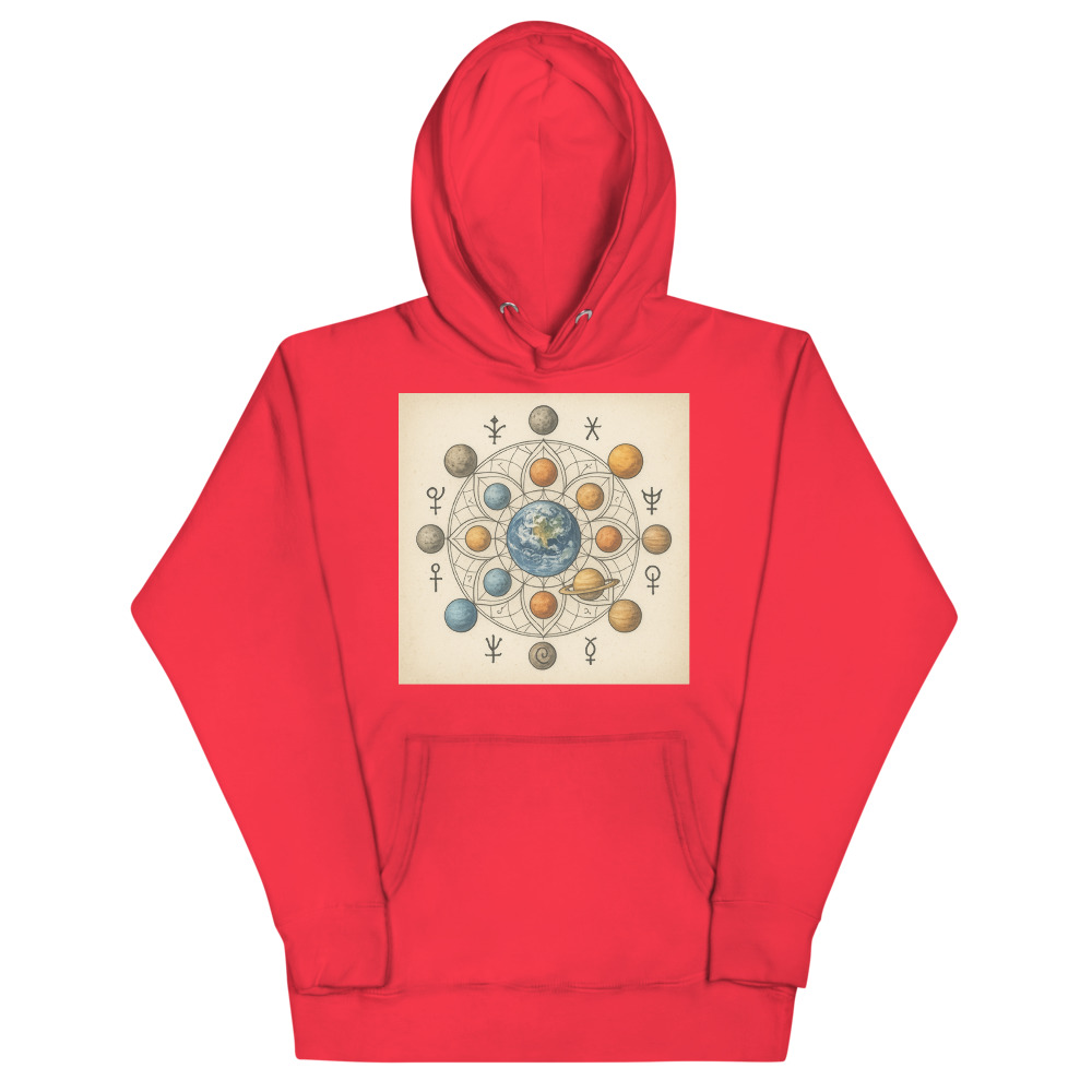 Hand-Drawn Planetary Mandala view 6