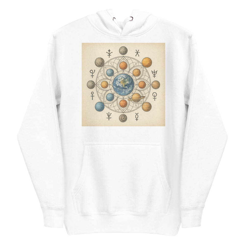 Hand-Drawn Planetary Mandala view 2