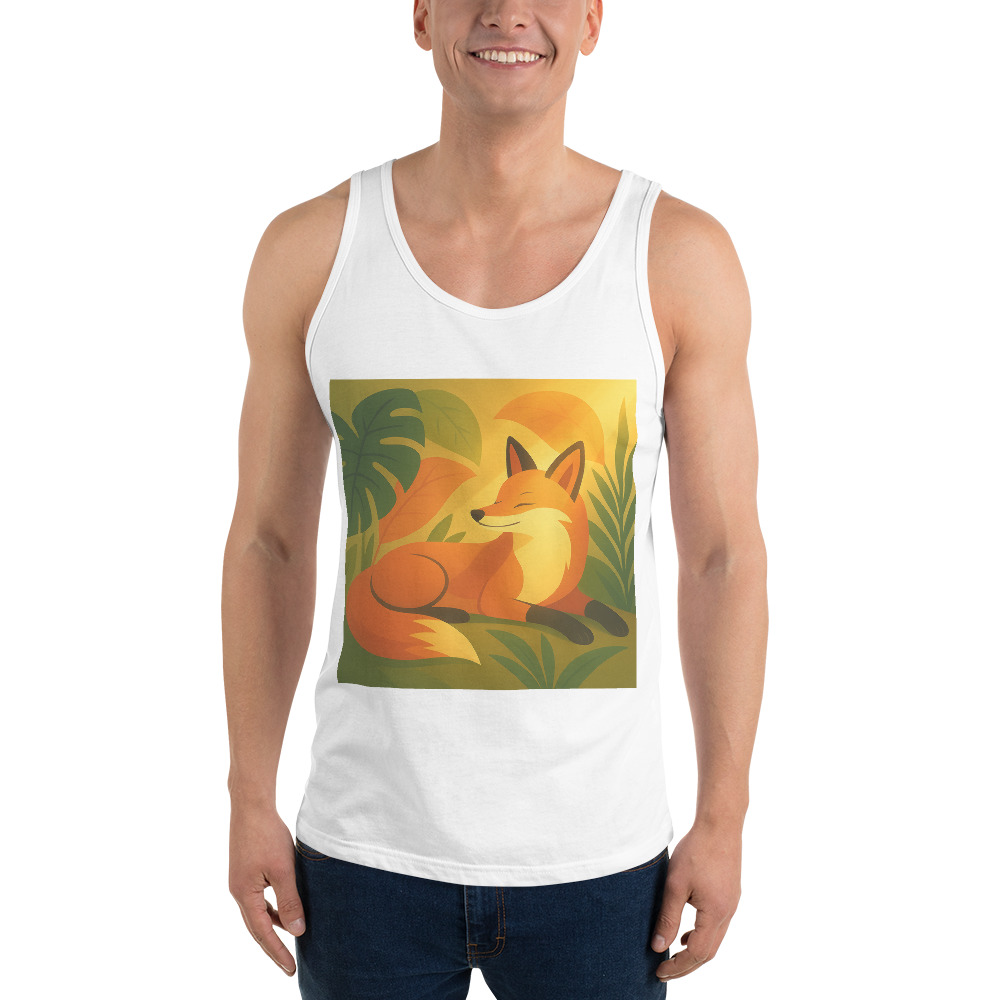 Sunbeam-Kissed Forest Fox