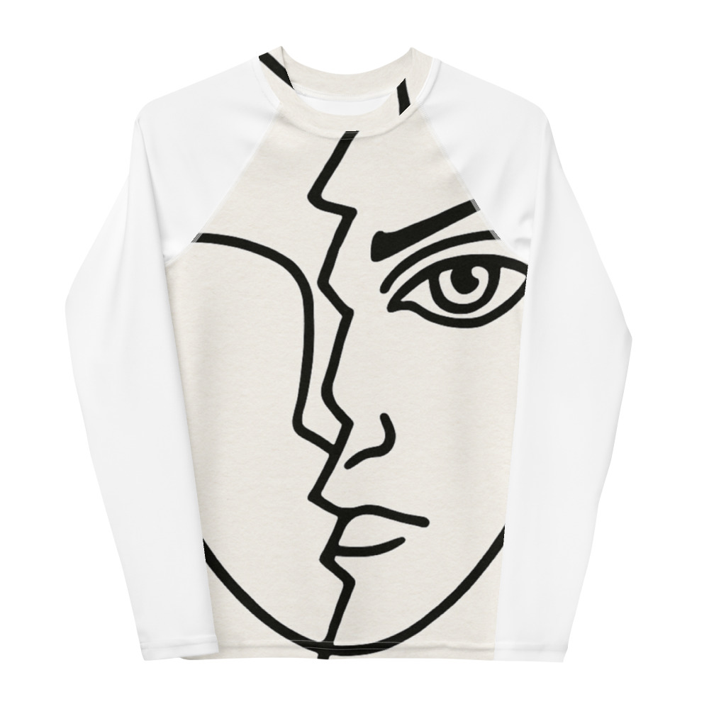 Split Gaze Minimalist Mask view 2