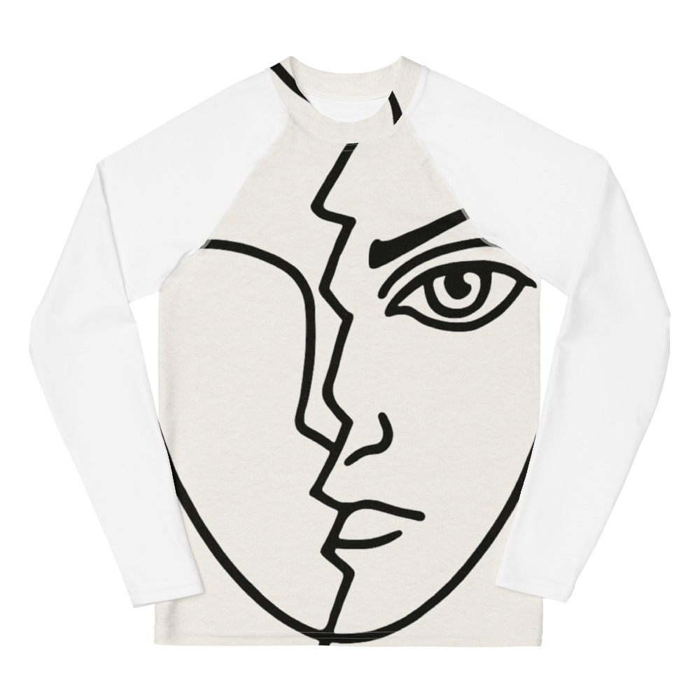 Split Gaze Minimalist Mask