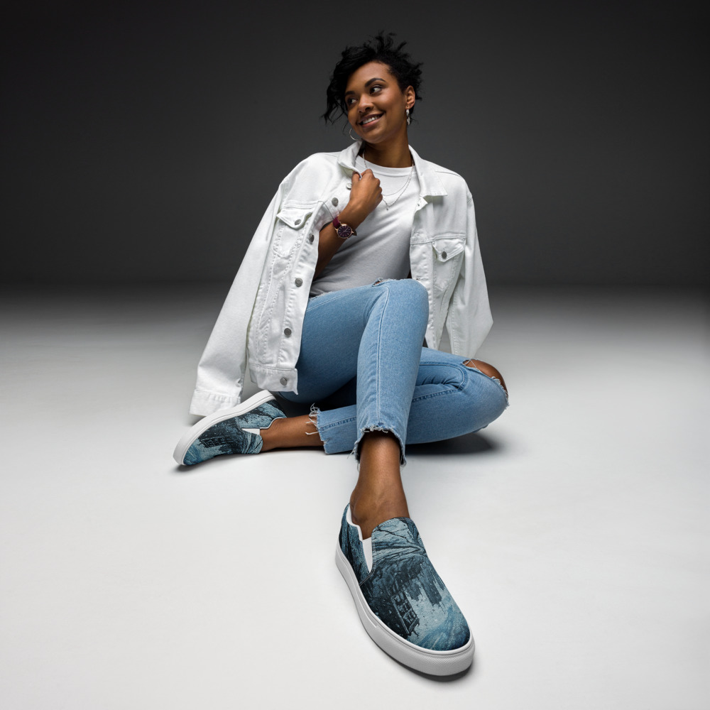 Cracked Ice Cityscape view 4