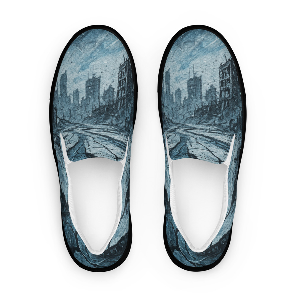 Cracked Ice Cityscape view 9