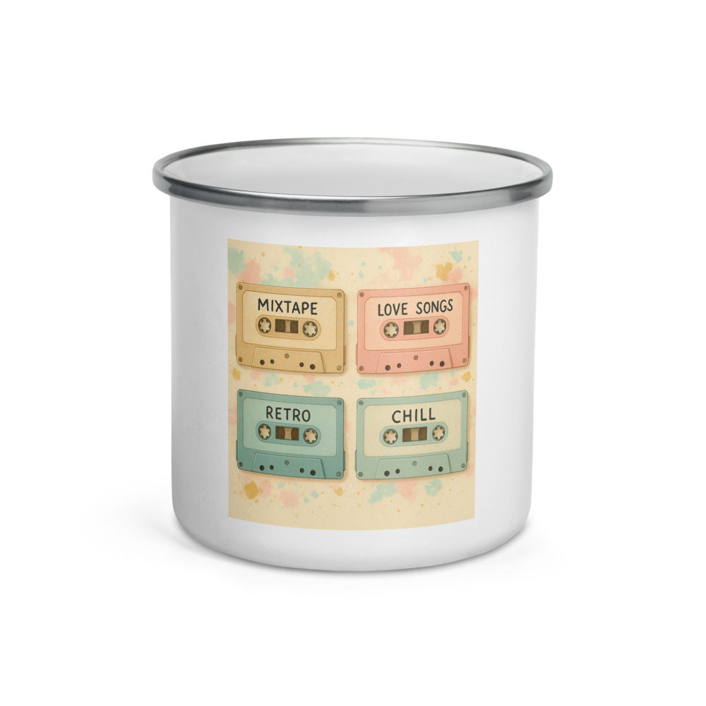 Pastel Cassette Tape Quartet