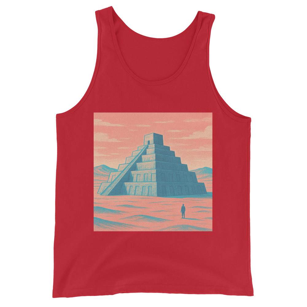 Solitary Ziggurat at Dusk view 6